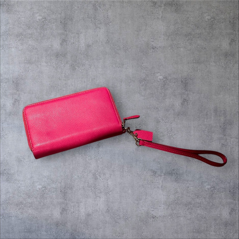 Coach Python Pink Signature Monogram Crossbody Ba… - image 5